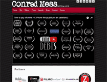 Tablet Screenshot of conradmess.com